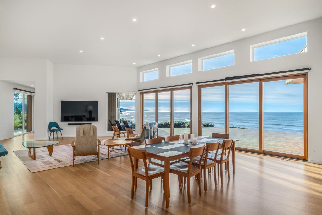 Stunning hardwood floor installation by Nehalem Hardwoods