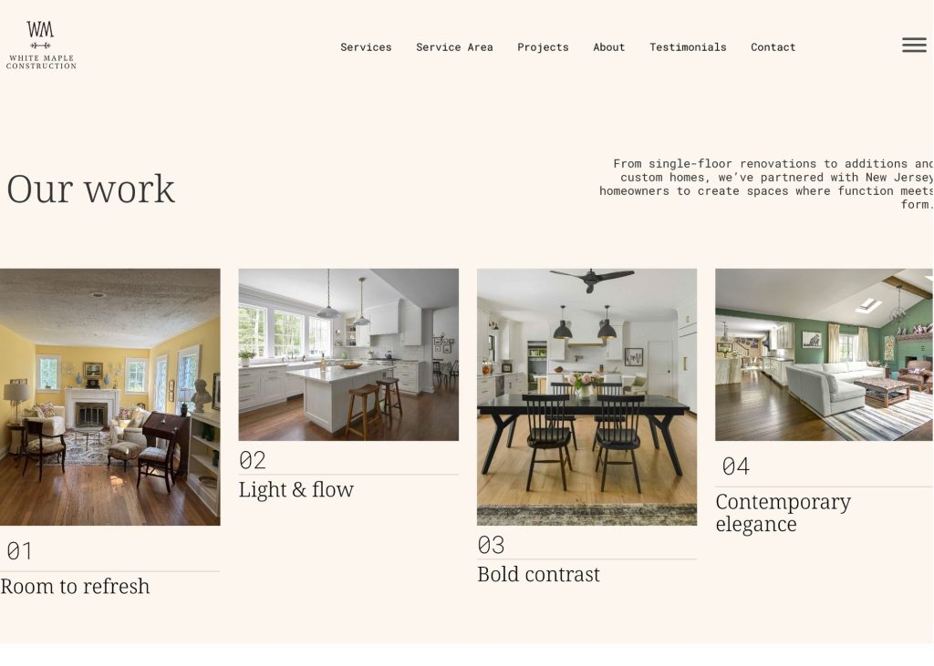 Construction Website Design